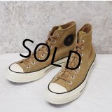 【新品未使用】【コンバース】converse【CT70】【ブラウン】【ヌバック】【チャックテイラー】【ハイカット】【サイズ28cm】 