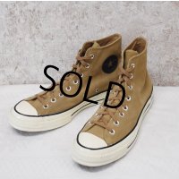 【新品未使用】【コンバース】converse【CT70】【ブラウン】【ヌバック】【チャックテイラー】【ハイカット】【サイズ28cm】 