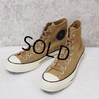 【新品未使用】【コンバース】converse【CT70】【ブラウン】【ヌバック】【チャックテイラー】【ハイカット】【サイズ28cm】 