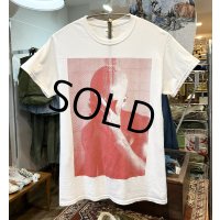 【GILDAN】【ギルダン】フランク・オーシャン Blonde【白×赤プリント】【Tシャツ】【サイズＳ】 