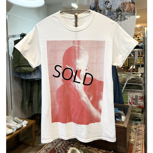 画像1: 【GILDAN】【ギルダン】フランク・オーシャン Blonde【白×赤プリント】【Tシャツ】【サイズＳ】 