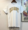 【90's】【USA製】【ビンテージ】【Hanes】ヘインズ【ELK GROVE】エルク グローブ【白】【Tシャツ】【サイズＭ】 