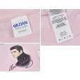 画像2: 【GILDAN】【ギルダン】【エルビスプレスリー】【ピンク】プリント【Tシャツ】【サイズＭ】<br> (2)