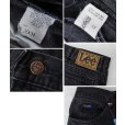 画像2: 90’s~【USA製】【ビンテージ】【Lee】【リー】【ブラック】【デニムパンツ】黒【36×34】<br> (2)