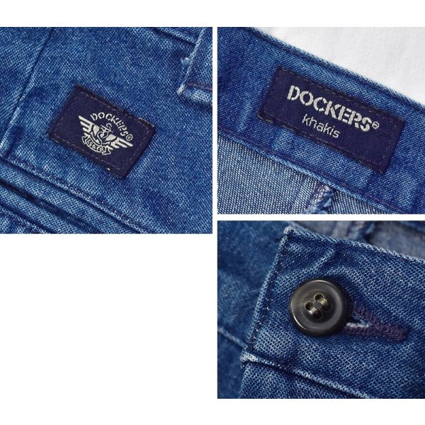 画像3: 【90's】【ビンテージ】【DOCKERS】ドッカーズ【Khakis】【２タックデニムパンツ】【ｗ33程度】 