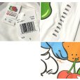画像2: 新品未使用  ビンテージ【FRUIT OF THE LOOM】フルーツオブザルーム【FRESH FRUITY】スマーフ【白】【 Tシャツ】【サイズS】<br> (2)