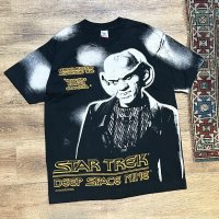90's【USA製】 ビンテージ【FRUIT OF THE LOOM 】フルーツオブザルーム 【STAR TREK】スタートレック ディープ・スペース・ナイン フェレンギ人【Tシャツ】【サイズXL】 