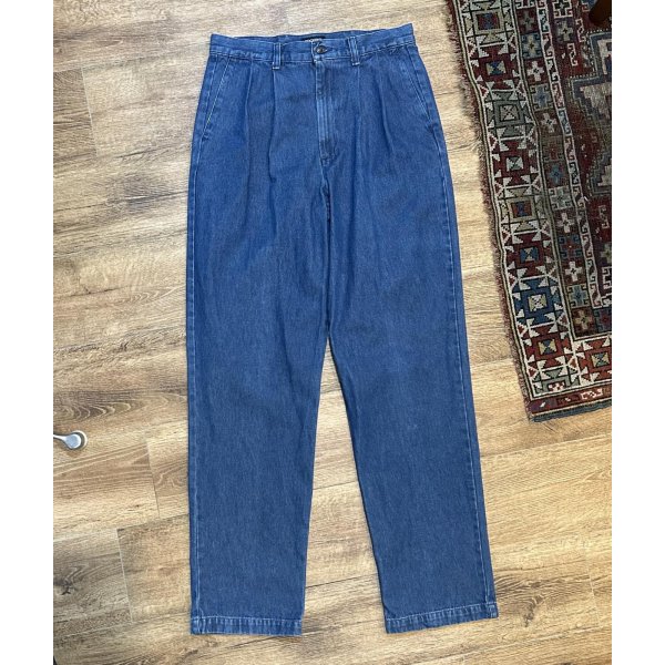 画像2: 【90's】【ビンテージ】【DOCKERS】ドッカーズ【Khakis】【２タックデニムパンツ】【ｗ33程度】 