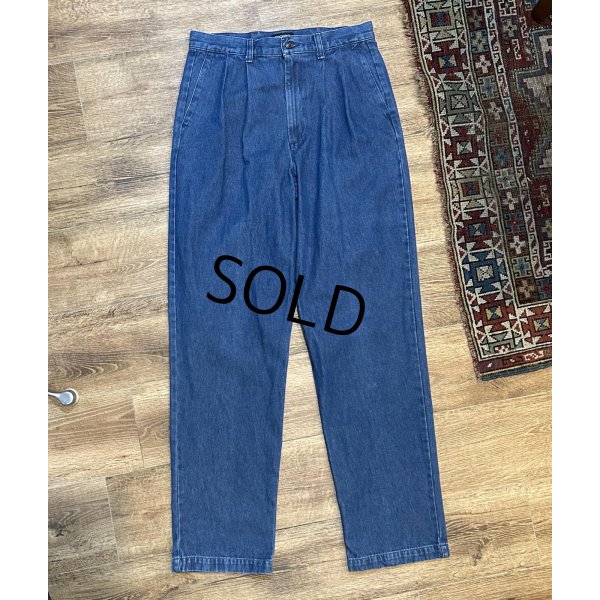 画像2: 【90's】【ビンテージ】【DOCKERS】ドッカーズ【Khakis】【２タックデニムパンツ】【ｗ33程度】 