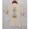 画像1: 【80's】【USA製】【ビンテージ】【HERSHEY's】ハーシーズ【ET】イーティー【ET Reese's pieces】【ベージュ】【Tシャツ】【サイズM】<br> (1)