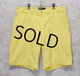 【POLO RALPH LAUREN】ラルフローレン【イエロー】PROSPECT SHORT【ショートパンツ】【短パン】【コットンショーツ】【W３５】 