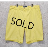 【POLO RALPH LAUREN】ラルフローレン【イエロー】PROSPECT SHORT【ショートパンツ】【短パン】【コットンショーツ】【W３５】 