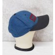 画像4: 【デッドストック】 90's 【USA製】【ビンテージ】【ブルー×チャコール】MCD【キャップ】【ベースボールキャップ】サイズフリー<br> (4)