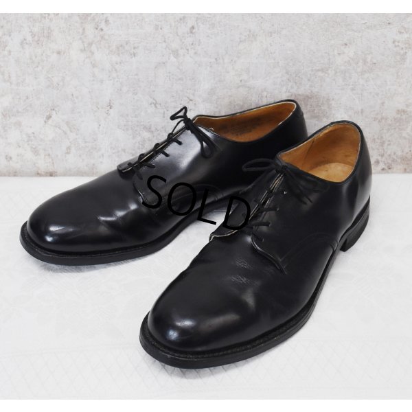 画像1: 80's【ビンテージ】米軍実物【U.S.NAVY】【サービスシューズ】【10 1/2 R】28.5cm程度