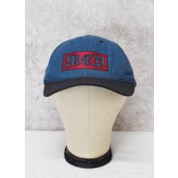 【デッドストック】 90's 【USA製】【ビンテージ】【ブルー×チャコール】MCD【キャップ】【ベースボールキャップ】サイズフリー 
