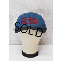 【デッドストック】 90's 【USA製】【ビンテージ】【ブルー×チャコール】MCD【キャップ】【ベースボールキャップ】サイズフリー 