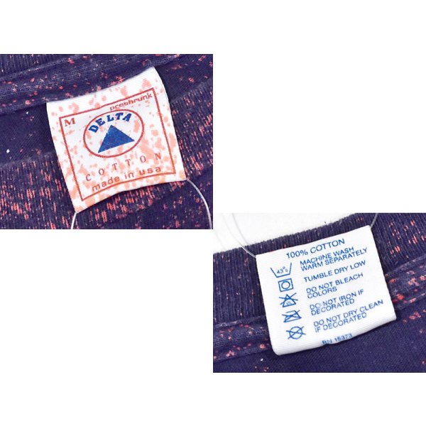 画像2: 90’ｓ~【USA製】ビンテージ　DELTA 【CHICAGO】シカゴ【タイダイ風】　夜景総柄　街 Ｔシャツ サイズＭ