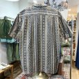 画像3: ハワイ製【ビンテージ】【FASHION BY TINA】【ブラウン系】【幾何学模様】コットン【半袖開襟シャツ】【サイズＬ】<br> (3)