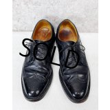 【ビンテージ】【フローシャイム インペリアル】【黒】【ウィングチップシューズ】【8 1/2D】【26.5cm程度】 