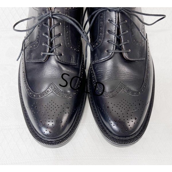 画像6: 程度良好【ビンテージ】【ラルフローレン】【POLO RALPH LAUREN】【黒】【ウィングチップシューズ】【9D】【27cm程度】 