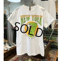 ビンテージ【GILDAN】ギルダン NEW YORK LYLE LYLE CROCODILE ライルライルクロコダイル ワニｘ猫【白】Tシャツ【サイズＭ】シング・フォー・ミー、ライル 