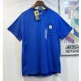画像1: 未使用!!【ビンテージ】【カーハート】carhartt【RELAXED FIT】胸ポケット付き 青【Tシャツ】【サイズＭ】<br> (1)
