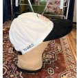 画像4: 【デッドストック】【90's~】【USA製】【ビンテージ】【SARATOGA】【白×黒】【スエード】帽子【ベースボールキャップ】 