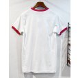 画像3: 【デッドストック】【ビンテージ】【HOT TOPIC】【Let's Summer Demons】【白ｘ赤】【リンガーTシャツ】【サイズM】<br> (3)