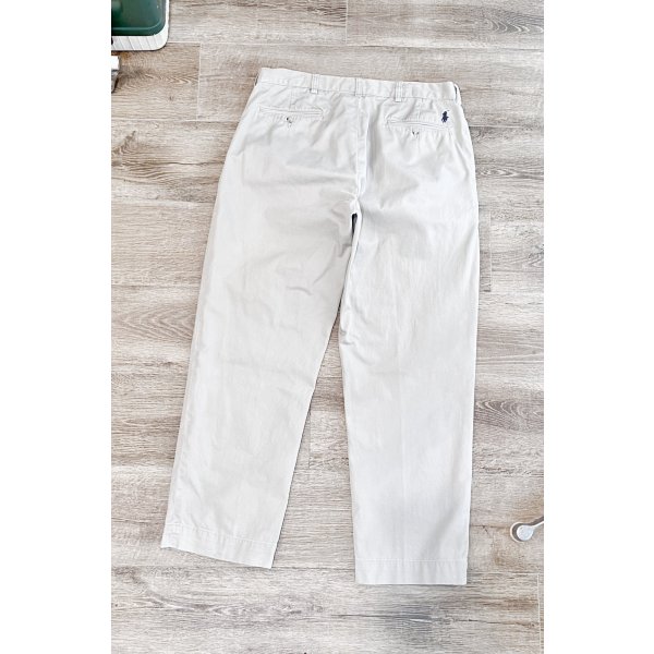 画像4: 【ラルフローレン】POLO RALPH LAUREN【ETHAN PANT】イーサン【ベージュ】２タック【コットンパンツ】【34×30】 