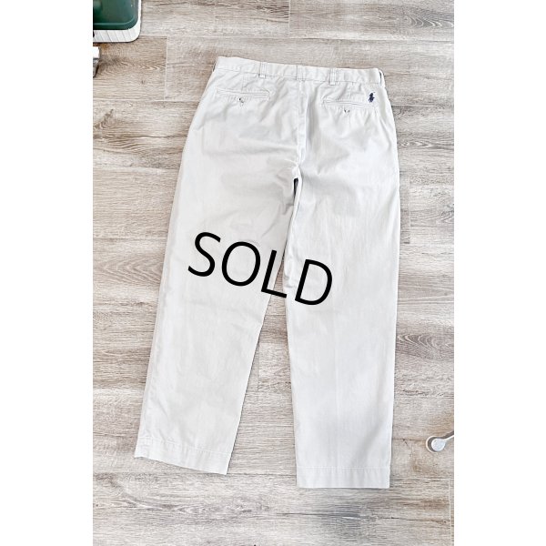 画像4: 【ラルフローレン】POLO RALPH LAUREN【ETHAN PANT】イーサン【ベージュ】２タック【コットンパンツ】【34×30】 