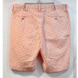 画像3: 【ラルフローレン】【オレンジ×白】【ギンガムチェック】【ショートパンツ】コットンパンツ 【短パン】【ショーツ】【W34】<br> (3)