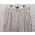 画像1: ビンテージ【ラルフローレン】POLO RALPH LAUREN【ベージュ】ANDREW PANTS【アンドリューパンツ】【２タック】【コットンパンツ】【34×30】<br> (1)