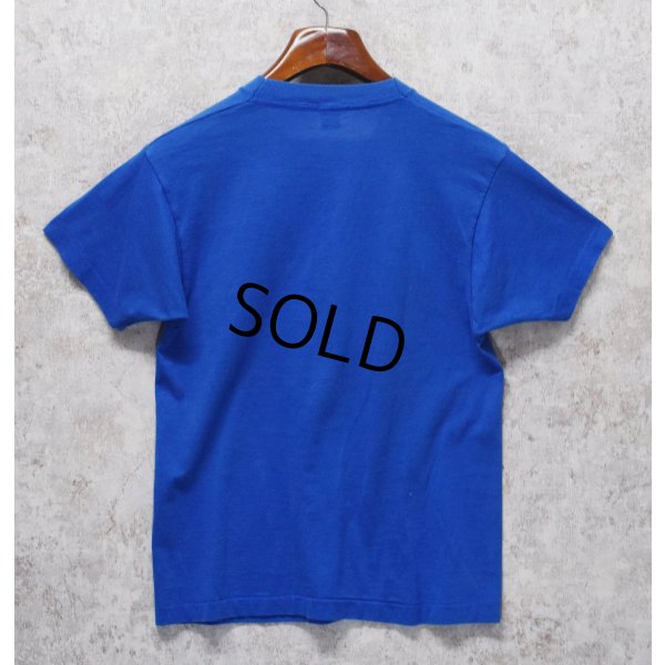 画像3: 80’s【USA製】ビンテージ【スクリーンスターズ】【KENTUCKY BASKET BALL】【虎】【青】Tシャツ【M程度】 