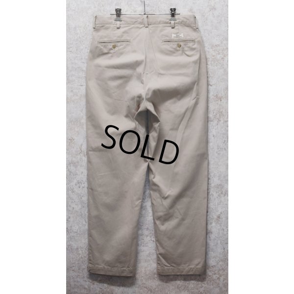 画像5: ビンテージ【ラルフローレン】POLO RALPH LAUREN【ベージュ】ANDREW PANTS【アンドリューパンツ】【２タック】【コットンパンツ】【34×30】 