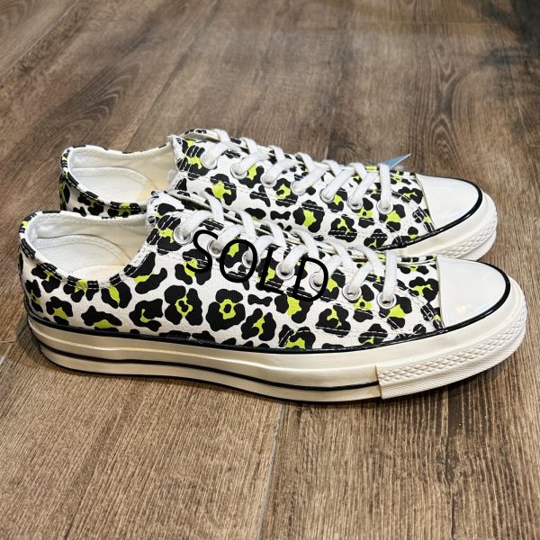 画像4: 【新品未使用】【コンバース】converse オールスター【CT70】【レオパード柄】スニーカー【US9 1/2】【28ｃｍ】　 