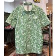 画像1: 【コロンビア】【Columbia】ビンテージ【PFG】魚ｘギター 緑【半袖フィッシングシャツ】【サイズＳ】<br> (1)