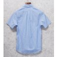 画像4: ビンテージ 【POLO RALPH LAUREN】【ラルフローレン】【RL UNTUCKED FIT】【青×白】ストライプ【シアサッカー】半袖シャツ 【サイズS】 <br> (4)