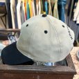 画像4: デッドストック 【ビンテージ】【NORTH DAKOTA】【ベージュ×黒】鹿刺繡【ベースボールキャップ】<br> (4)
