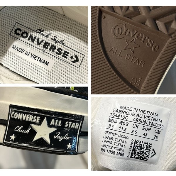 画像3: 【新品未使用】【コンバース】converse オールスター【CT70】【レオパード柄】スニーカー【US9 1/2】【28ｃｍ】　 