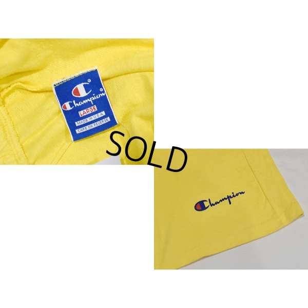 画像2: 【デッドストック】90's【USA製】【ビンテージ】【Champion】チャンピオン【黄色】【トレーニングパンツ】ショーツ【ショートパンツ】短パン【サイズＬ】 