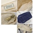 画像2: 90's~【ビンテージ】【L.L.bean】【エルエルビーン】【白×紺】長めハンドル【天マチファスナー付き】【キャンバス】【トートバッグ】【キャンバストート】<br> (2)