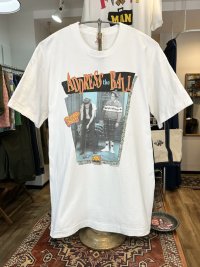 90's【USA製】 ビンテージ【FRUIT OF THE LOOM 】フルーツオブザルーム【The Honeymooners】ハネムーナーズ【ADDRESS THE BALL】白【 Tシャツ】【サイズXL】 