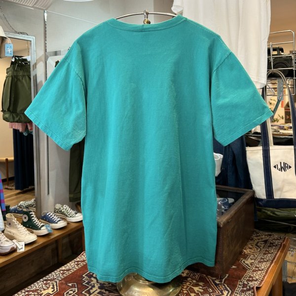 画像3: 90’s【USA製】【Russell】【ラッセル】【エメラルドグリーン】無地【Tシャツ】【サイズXL】 