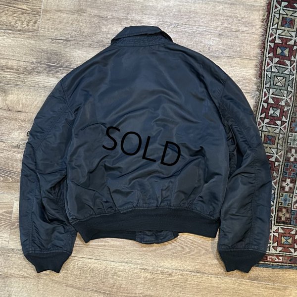 画像3: 【USA製】【ビンテージ】【ALPHA】【アルファ製】【CWU-45/P】MIL-J-23230A【フライトジャケット】【サイズXL】 