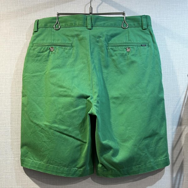 画像3: 90's~【ビンテージ】【POLO RALPH LAUREN】ラルフローレン【緑】PROSPECT SHORT【ショートパンツ】【短パン】【コットンショーツ】【W３２】 