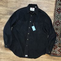 90's〜【ビンテージ】【Levi's】【リーバイス】【黒】ブラックデニム【デニムシャツ】【コットンシャツ】【サイズＭ】 