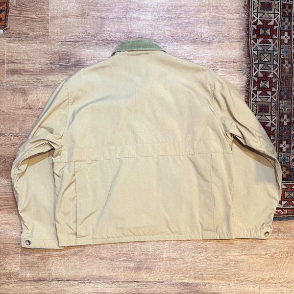 画像3: 80's~【L.L.Bean 】【L.L.ビーン】ビンテージ【ベージュ×襟緑コーデュロイ】【フォレストキーパージャケット】【サイズXL】 