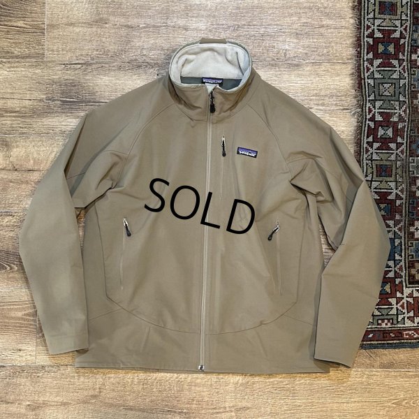 画像1: ビンテージ【パタゴニア】【patagonia】【ベージュ】【スーパーガイドジャケット】ソフトシェルジャケット【サイズL】 