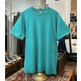 90’s【USA製】【Russell】【ラッセル】【エメラルドグリーン】無地【Tシャツ】【サイズXL】 