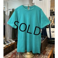 90’s【USA製】【Russell】【ラッセル】【エメラルドグリーン】無地【Tシャツ】【サイズXL】 
